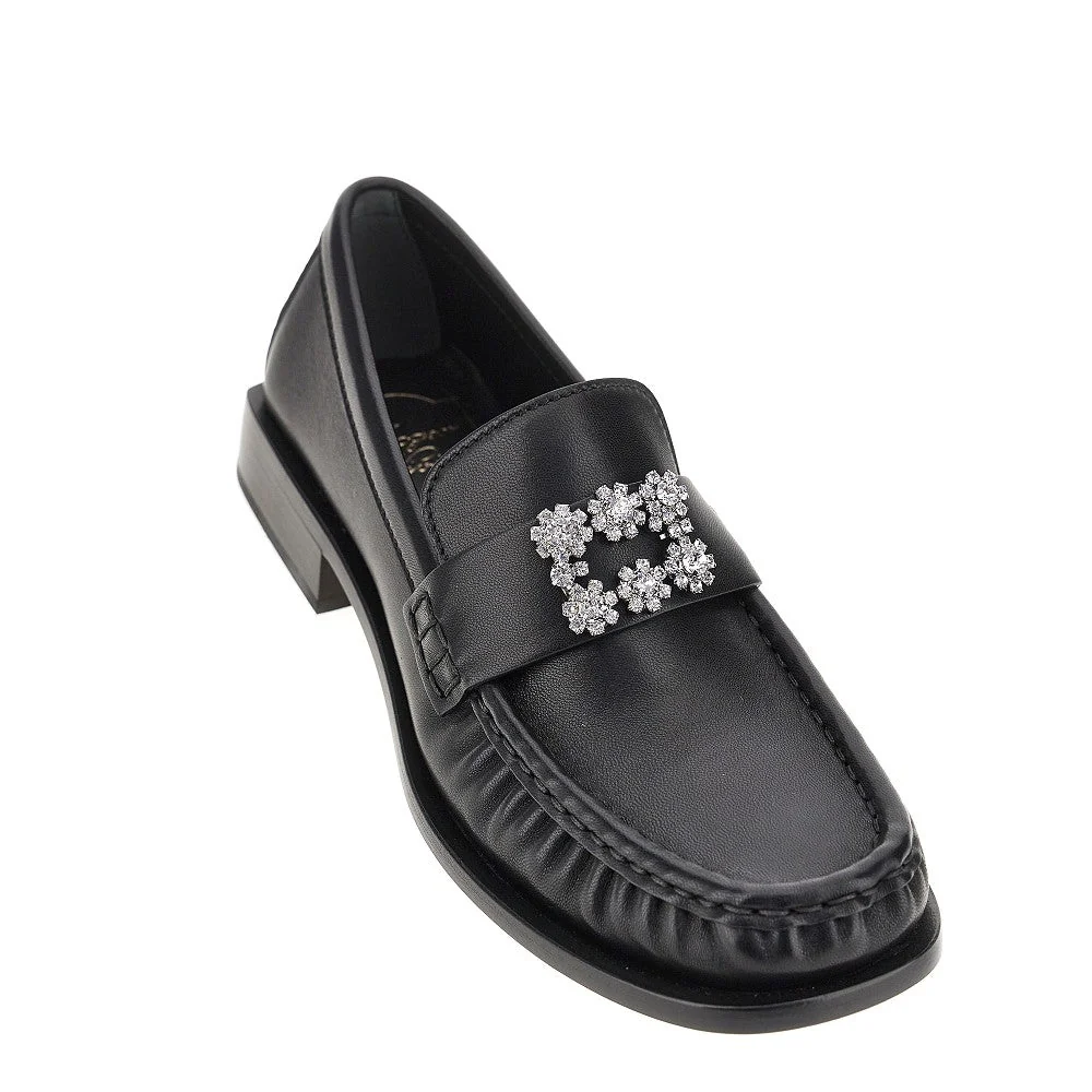 ROGER VIVIER 36+ leather loafers