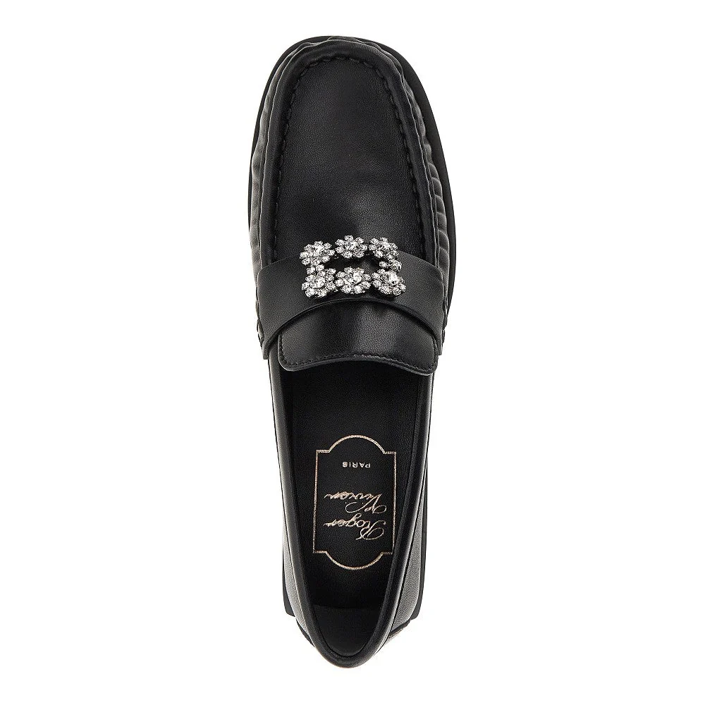 leather loafers