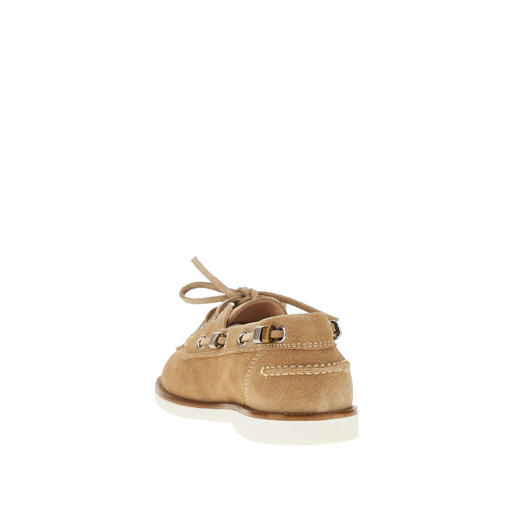 suede leather boat shoes