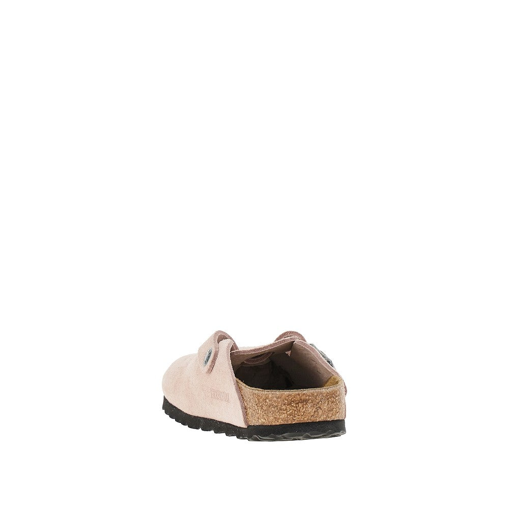 suede leather boston sabot