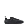 satin and suede leather sneakers