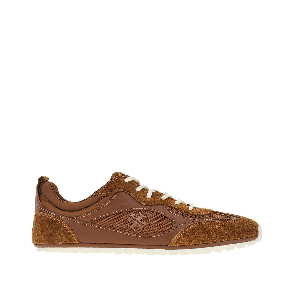 TORY BURCH 6 field mesh and leather sneakers