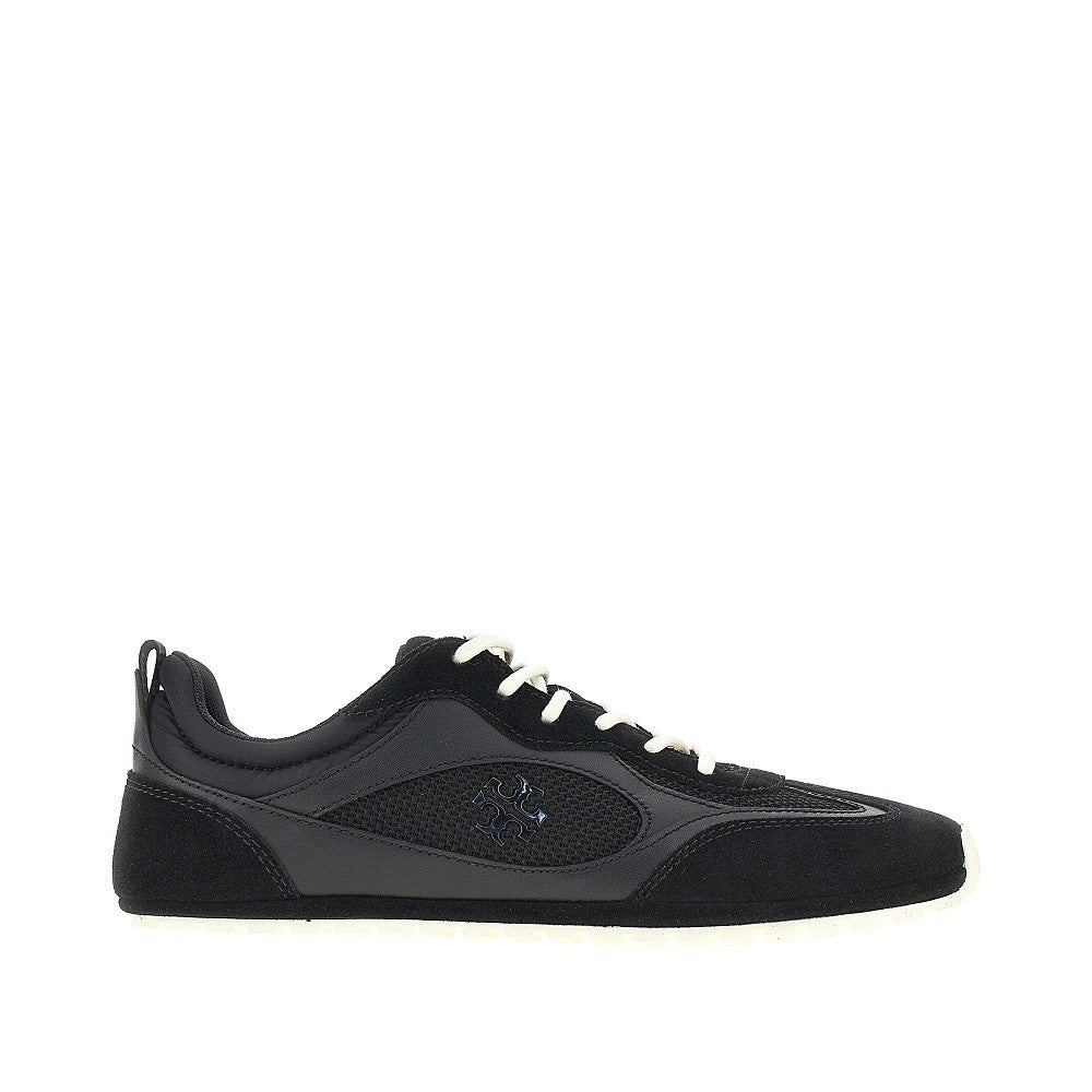TORY BURCH 6 field mesh and leather sneakers