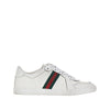 stretch leather sneakers
