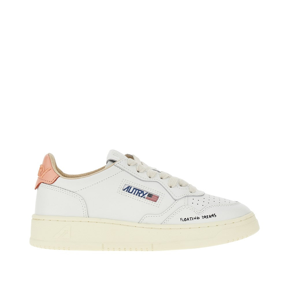 medalist low leather sneakers