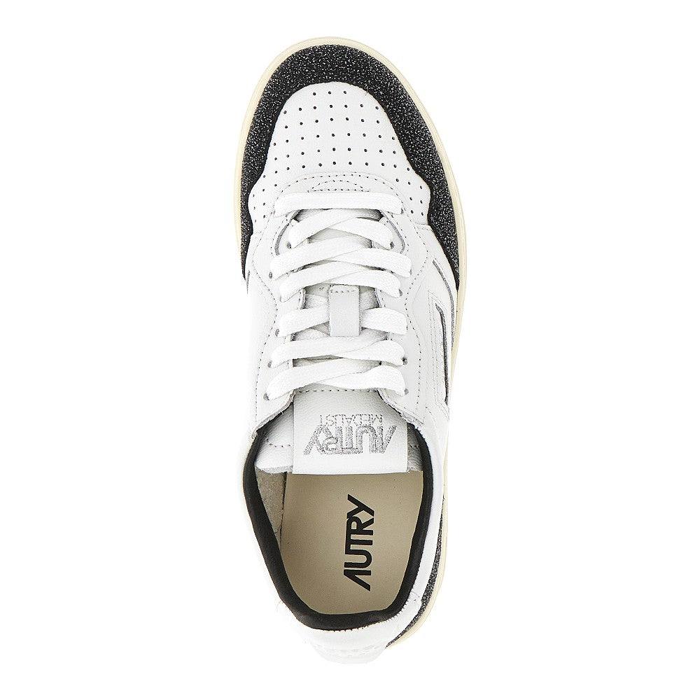 stardust medalist low leather sneakers