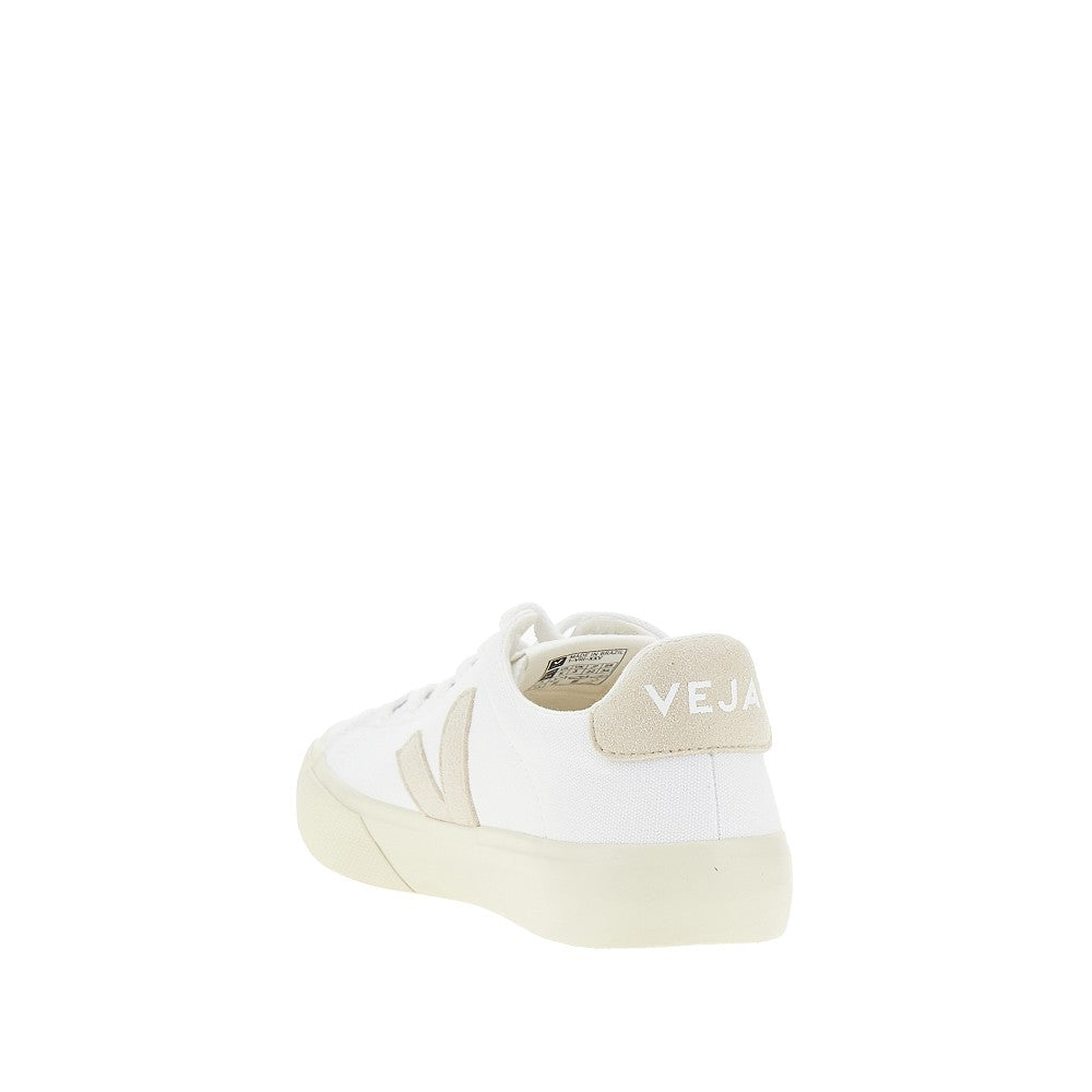 campo canvas leather sneakers