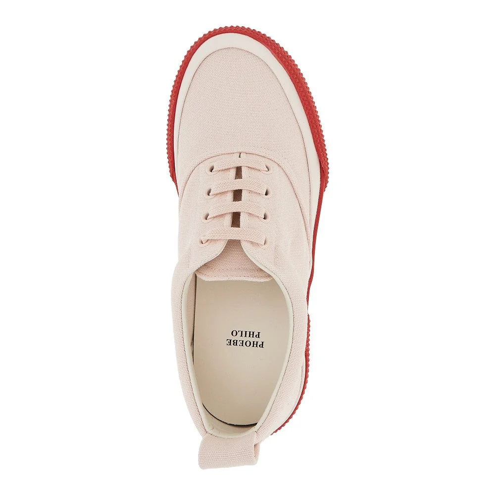 cotton canvas sneakers
