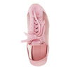 nubuck leather and mesh tennis sneakers