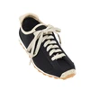 les tennis leather and canvas sneakers