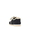 les tennis leather and canvas sneakers