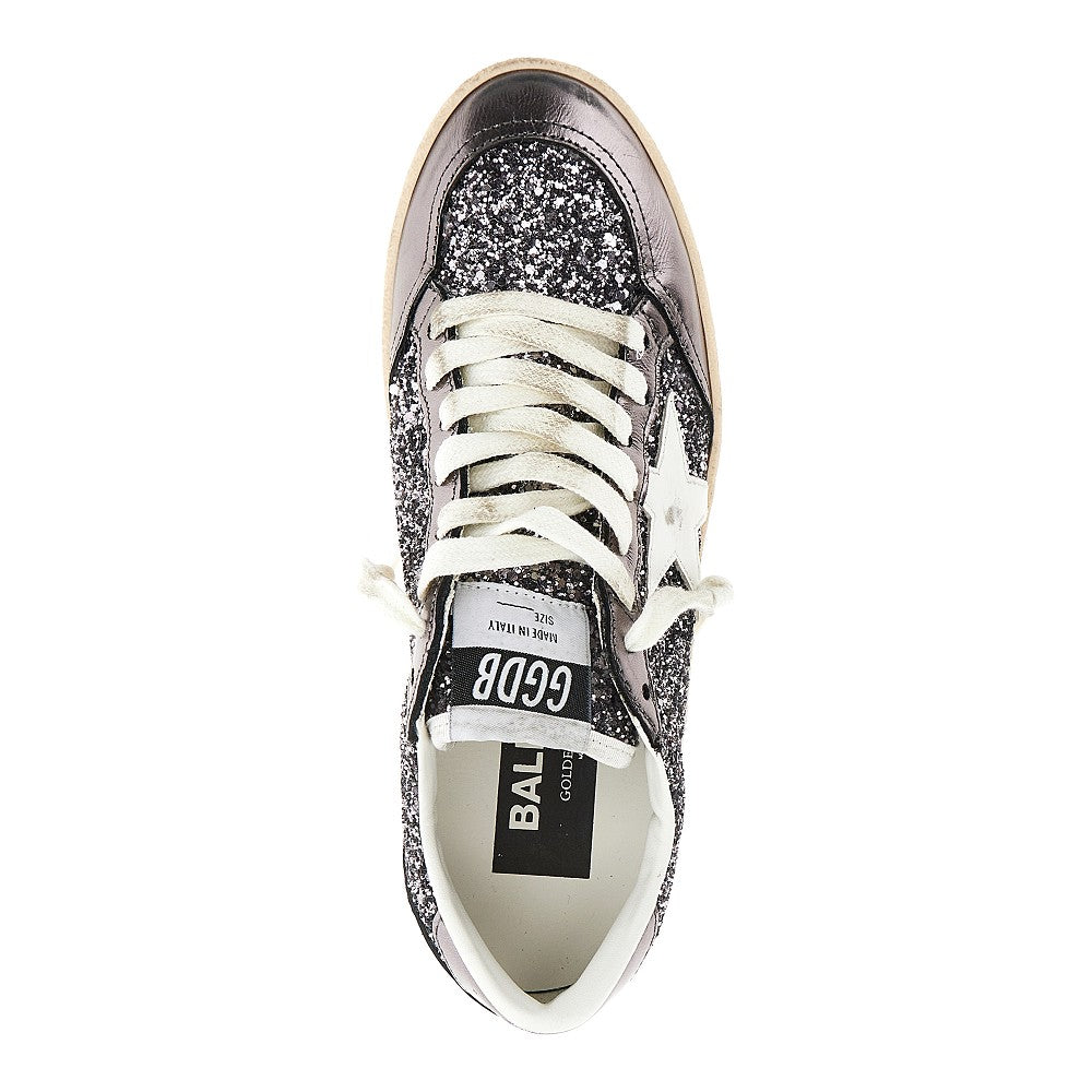 ballstar glittered sneakers