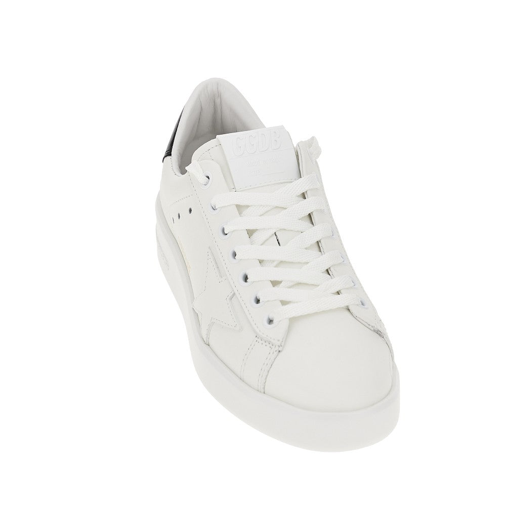 pure-star leather sneakers
