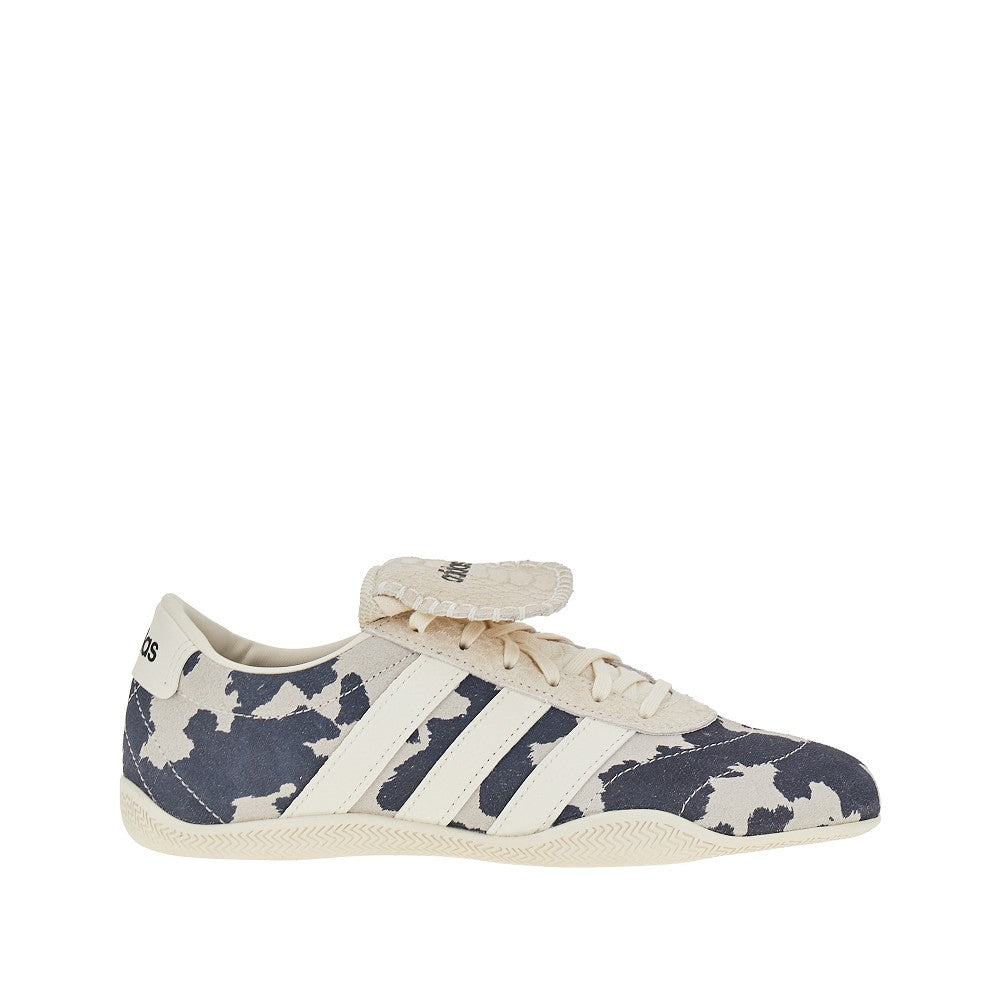 ADIDAS ORIGINALS 3+ spotted suede leather grand court lo sneakers