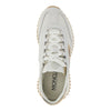 pacey2 leather and canvas sneakers