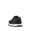 pacey2 leather and fabric sneakers