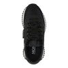pacey2 leather and fabric sneakers