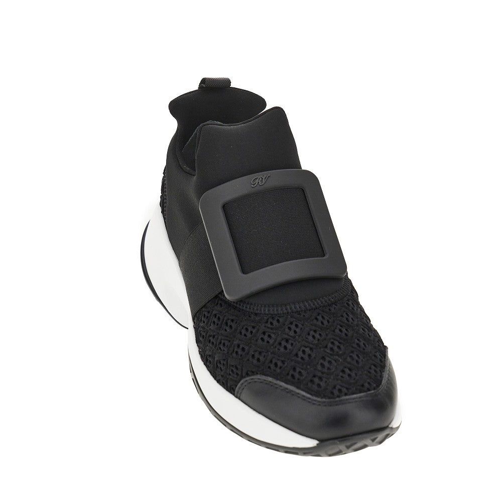 ROGER VIVIER 40 viv run fabric sneakers