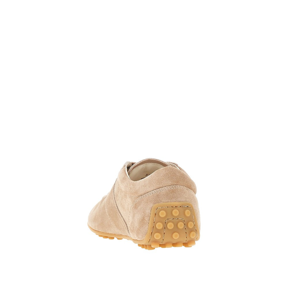 suede leather t-marathon sneakers