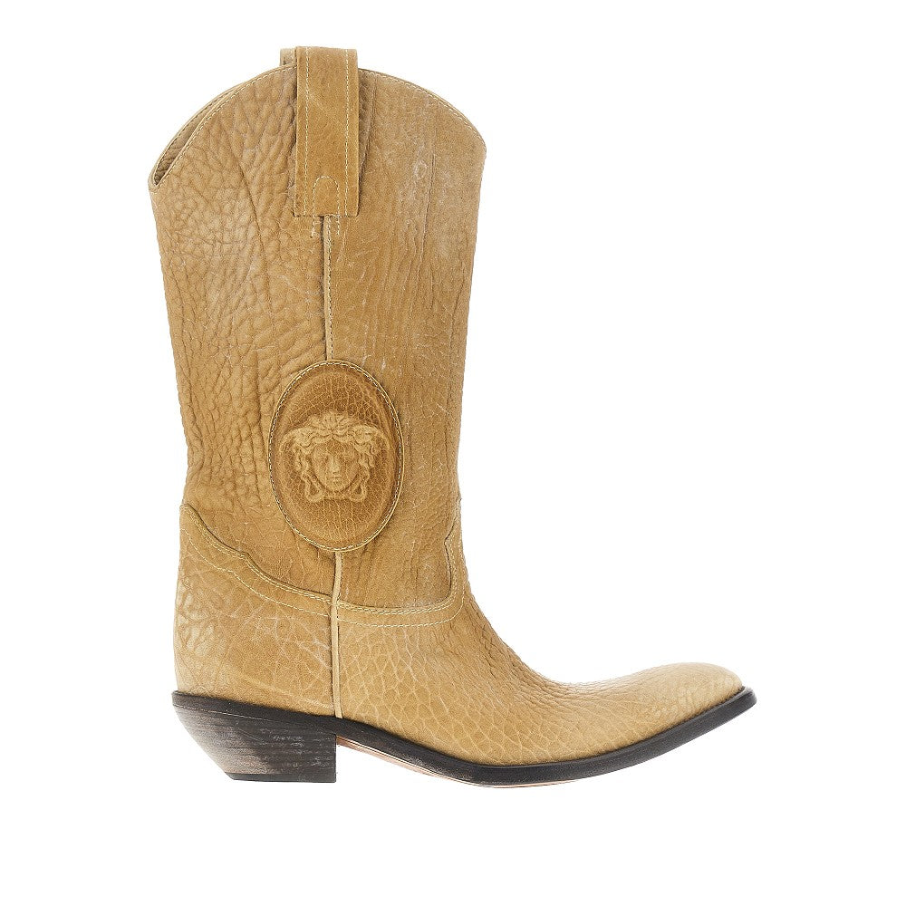 VERSACE 36 houston leather boots