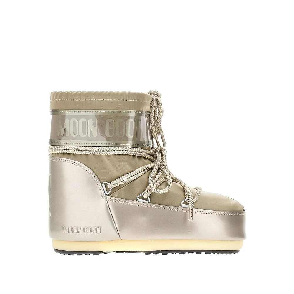 MOON BOOT 36/38 icon low glance nylon boots