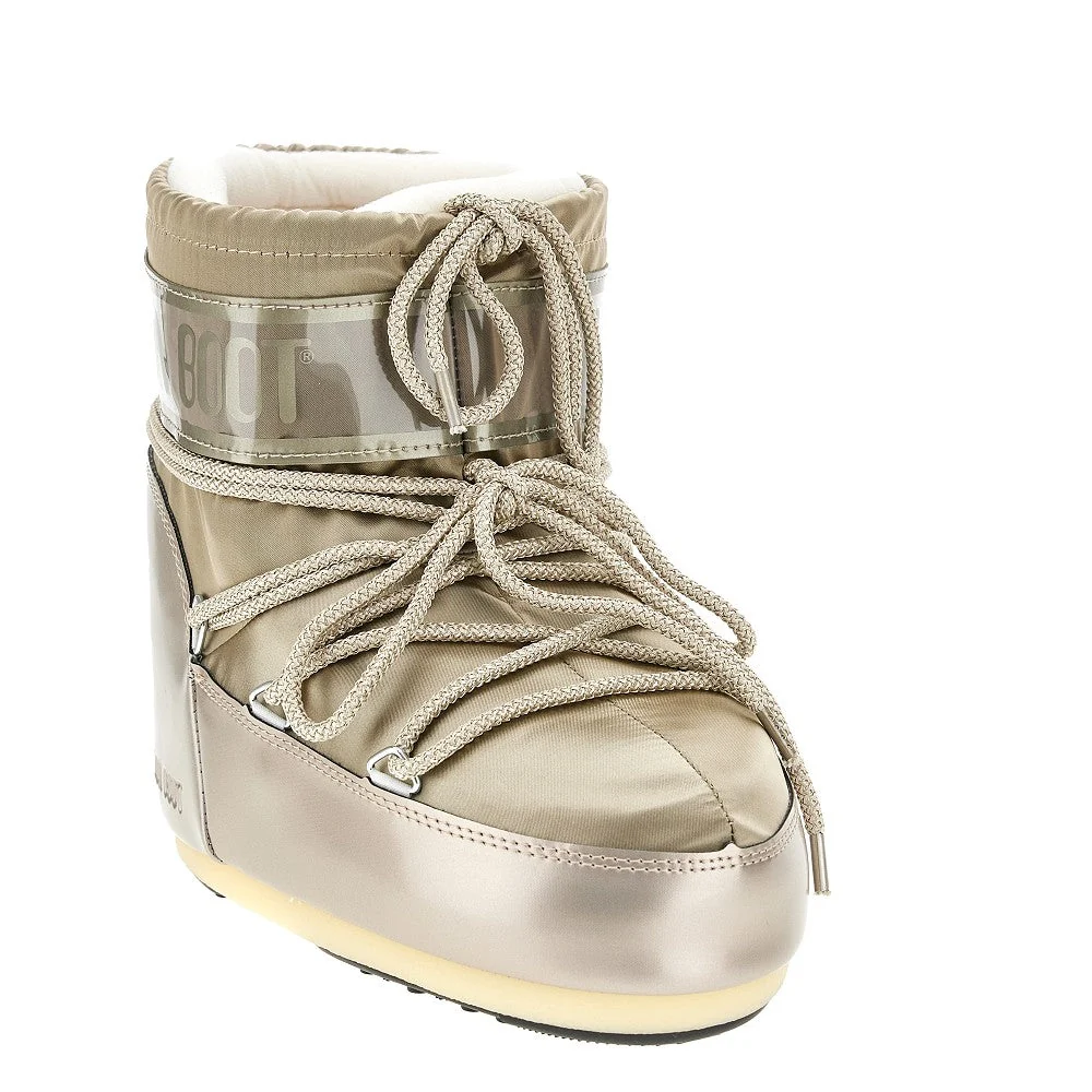 MOON BOOT 36/38 icon low glance nylon boots