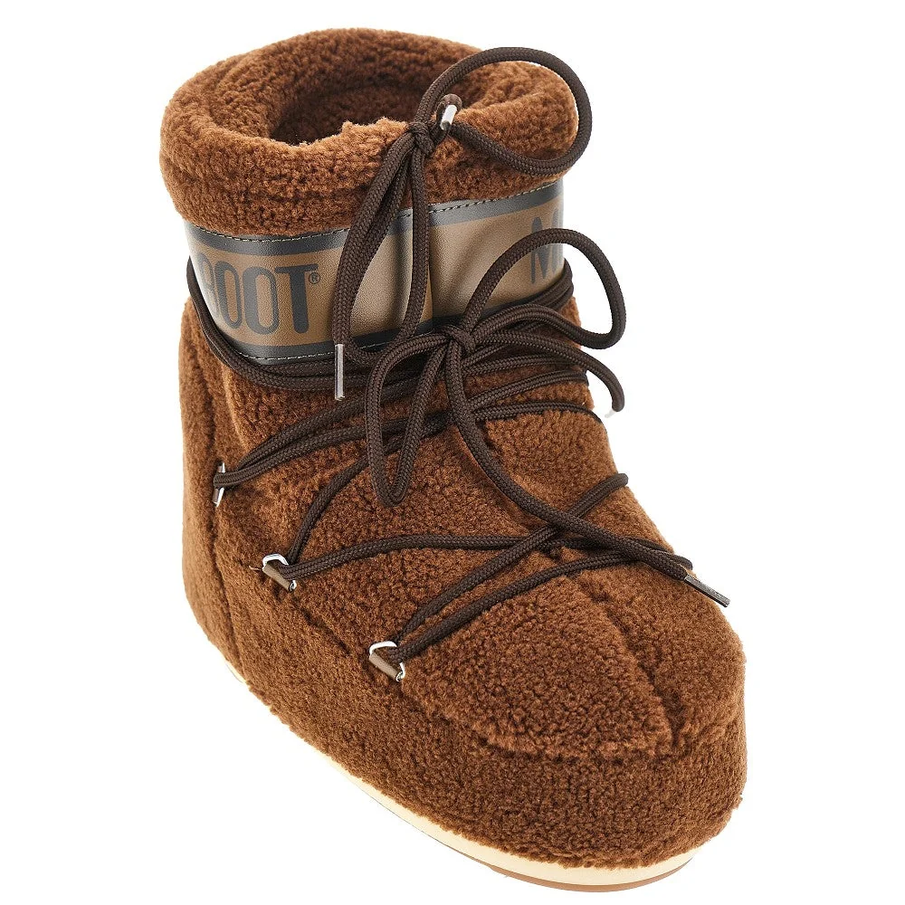 MOON BOOT 36-38 icon low glance teddy boots