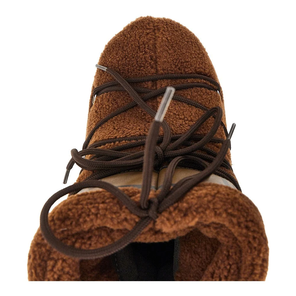 icon low glance teddy boots