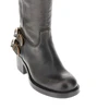dakota grained leather boots