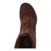 croco-embossed leather ankle boots