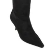 rose suede leather boots