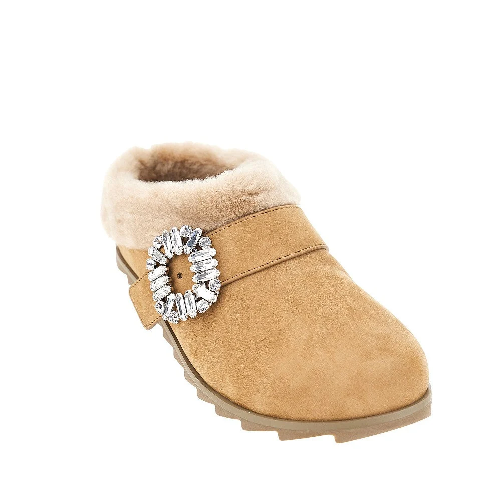 ROGER VIVIER 36 suede leather slidy viv mules