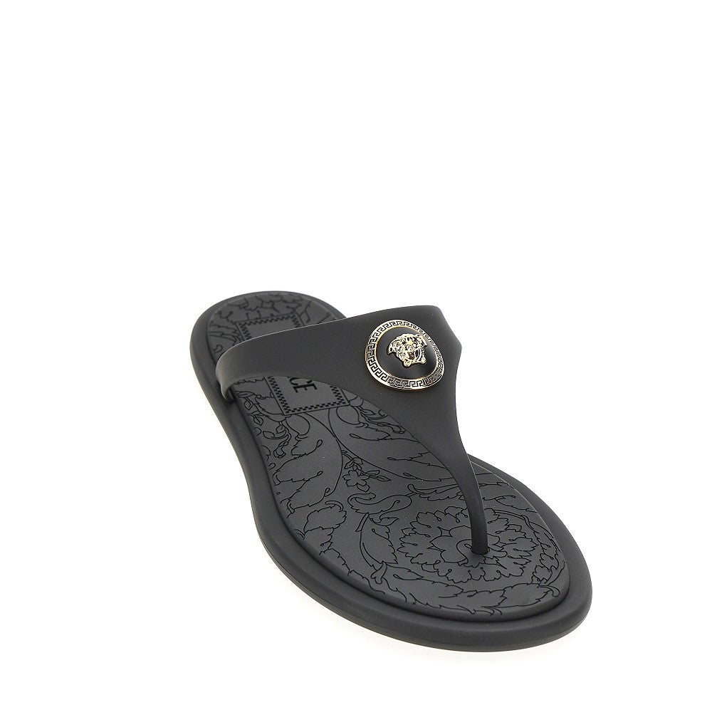 VERSACE 37 alia rubber thong slides