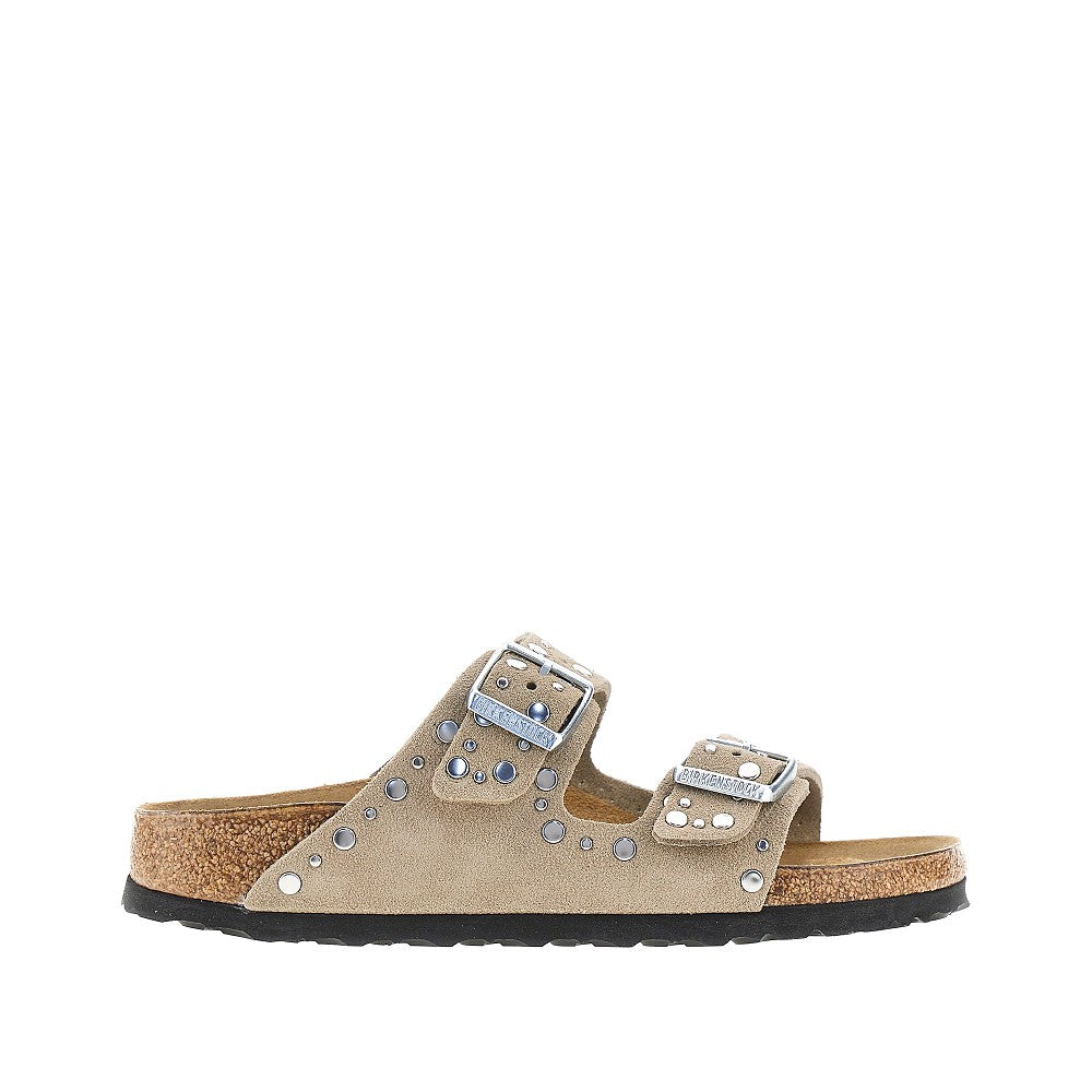 BIRKENSTOCK 37 arizona rivet suede leather sandals