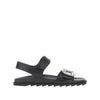 viv strass leather sandals