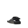 lennyo bow nappa leather sandals
