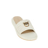love birds nappa leather slides