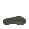 rubber thong slides with eagle logo