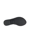 ganni x melissa rubber thong slides