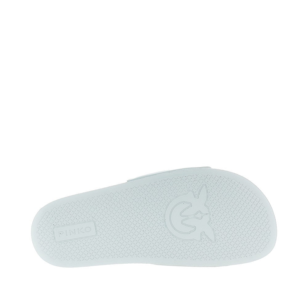 love birds logo rubber slides