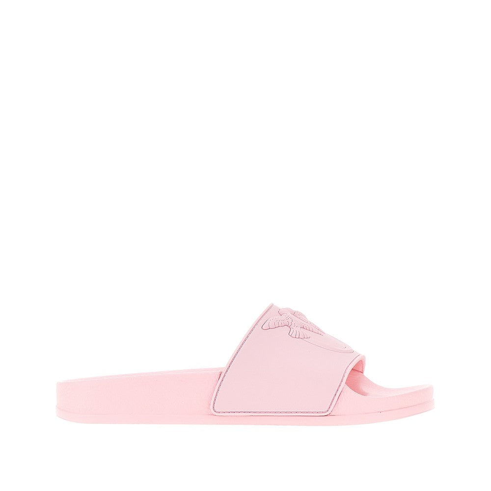 love birds logo rubber slides