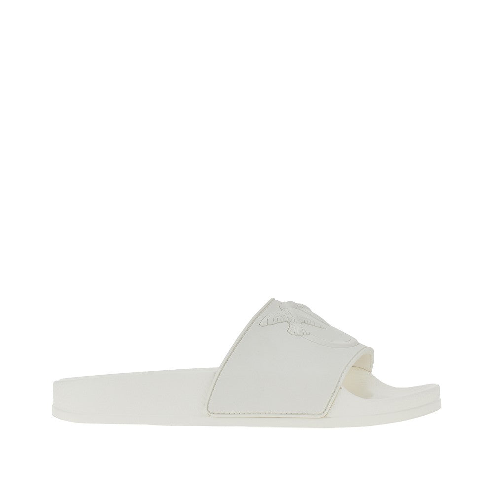 PINKO 38 love birds logo rubber slides