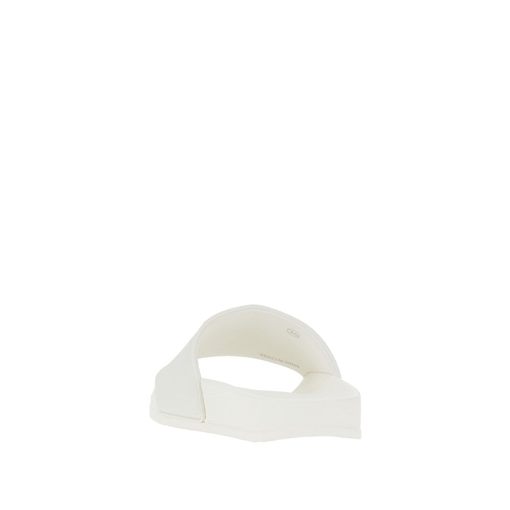 love birds logo rubber slides