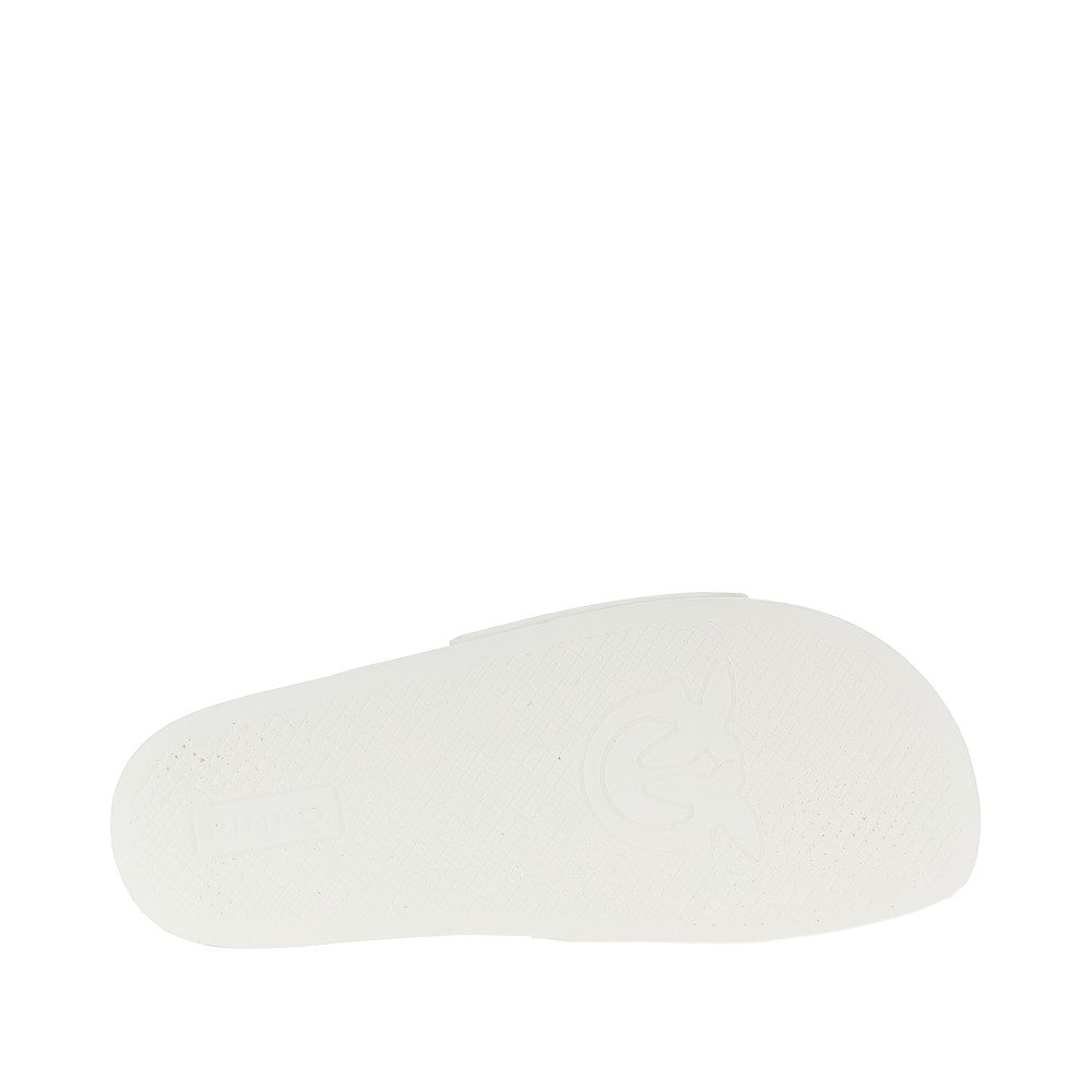 love birds logo rubber slides