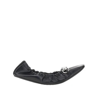 prima leather ballerinas with horsebit
