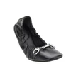 prima leather ballerinas with horsebit