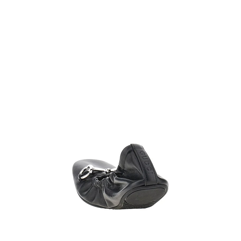 prima leather ballerinas with horsebit