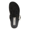 slidy viv suede leather mules