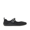 embossed fabric viv low babies ballerinas