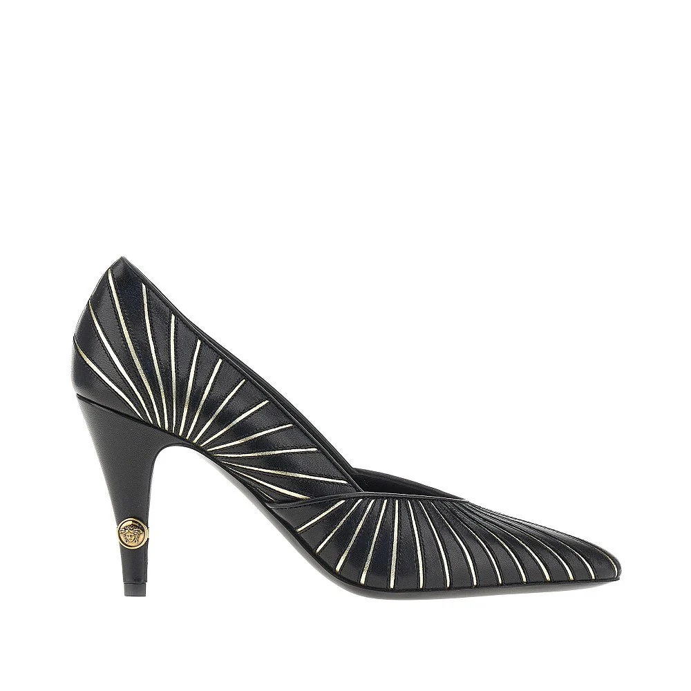 gianni nappa leather pumps